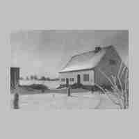 020-0080 Kapkeim 1932. Das Wohnhaus der Familie Soeckneck. Eines der sieben Siedlungshaeuser neben der Bahnstrecke .JPG